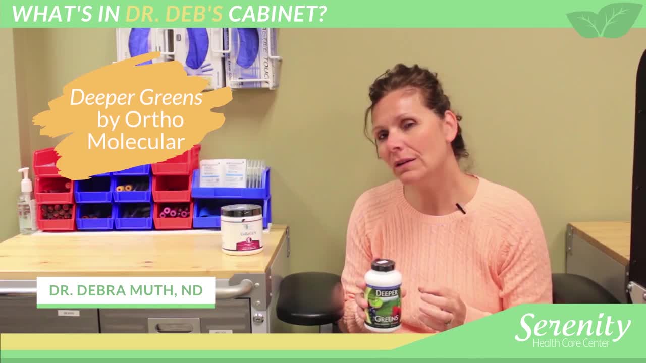 What's In Dr. Deb's Cabinet? Episode #6 | Deeper Greens & Collagen