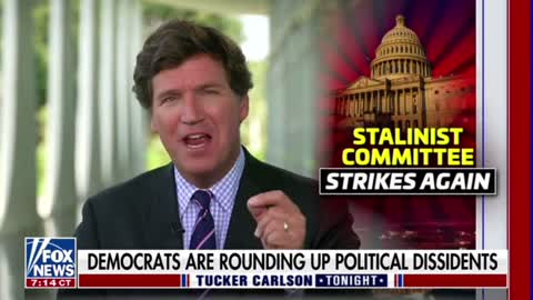 Tucker Carlson lists some of the political dissidents who the Biden admin has gone after