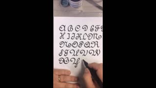 calligraphy with Brett Episode 9