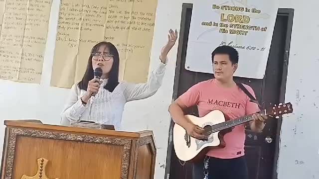 Psalm Sunday @ Christ the Strong Foundation church Naic, Cavite, Philippines.