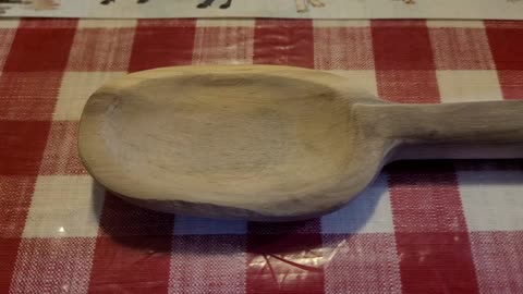 Wooden Spoon Carved Out Today