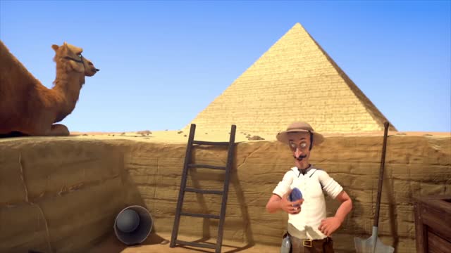 The Egyptian Pyramids - Funny Animated Short Film Full HD