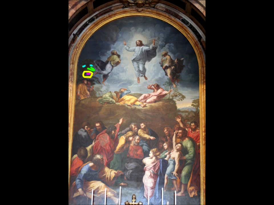 Jesus Truther Episode #60 See Christ's Omnipresent bearded face Altar of Transfiguration Vatican