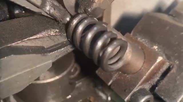 Spring manufacturing process