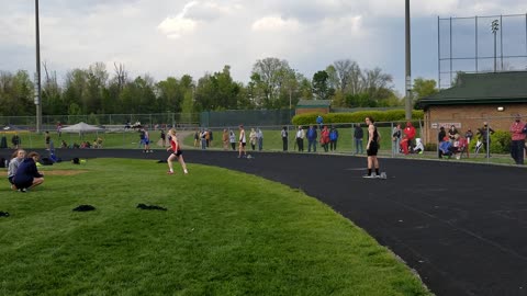 4.20.21 @ St. Henry Girls and Boys 100m Dash All Heats