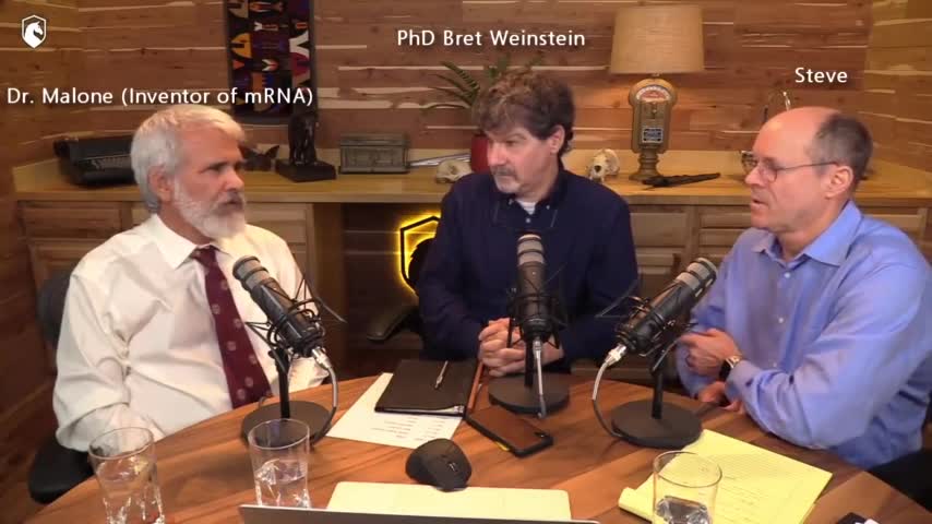 Robert Malone, Bret Weinstein en Steve Kirsch