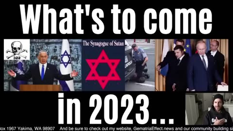 Was I wrong? Listen to what I said on 12/29/22 about 2023, Israel, Russia & Ukraine, & George Floyd