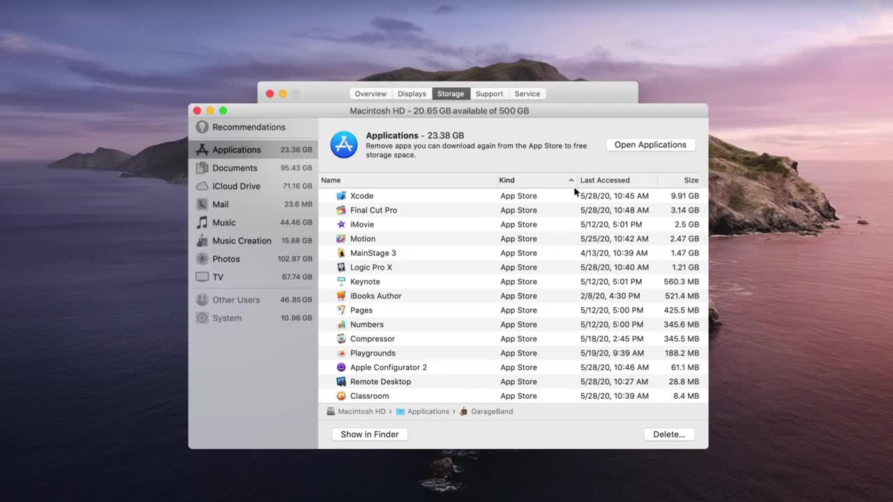 How to free up space on your Mac