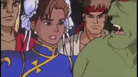 Street Fighter Cartoon