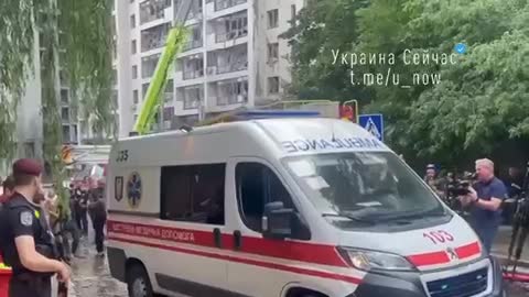 JUST IN KYIV, ANOTHER MAN WAS PULLED OUT FROM UNDER THE RUBBLE.