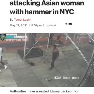 Asian woman attacker with hammer in Times Square found