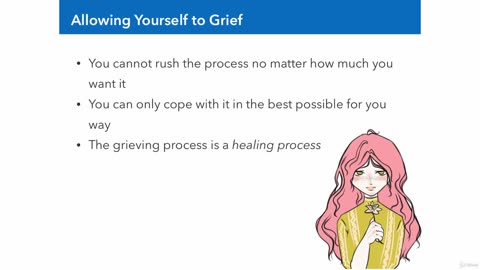 Allowing yourself to grief