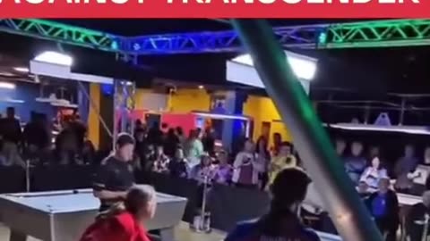 Female pool player refuses to compete against transgender competitor