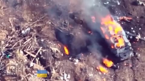 Avdiivka direction. Rusaks are burning alive