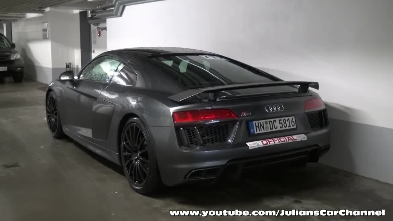 2016 Audi R8 V10 Plus spotted at the Nürburgring !