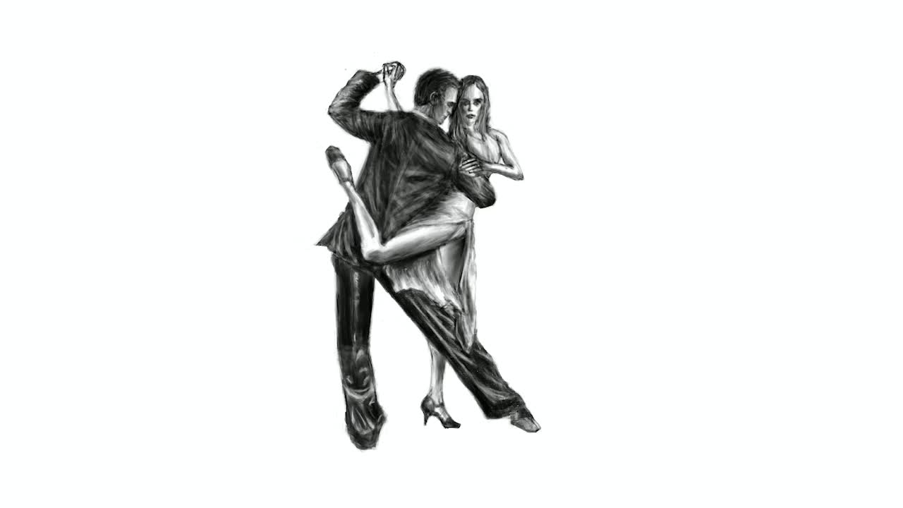 Tango time-lapse drawing (No. 321)