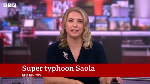 Super typhoon Saola moves closer to mainland!! Breaking News