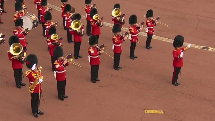 England showing respect.