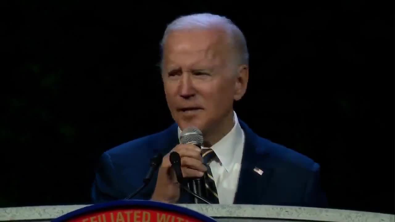 Biden says he inherited an economy on the brink of depression.