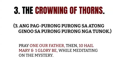 The Sorrowful Mysteries of the Rosary, #Vlog19