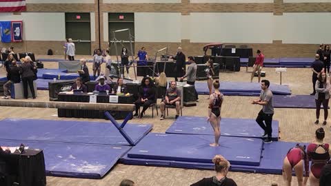 Holloway Region 3 Level 9 championships - Beam