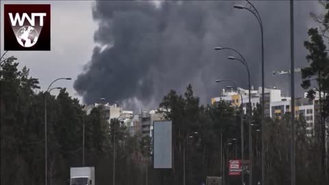 Russia targeted the capital Kiev. Military factory bombed