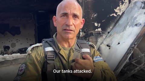 Israeli Col. Golan Vach admitted that IDF tanks attacked houses with Jewish settlers