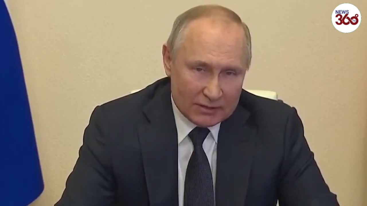 Putin claims Ukrainians have been "threatened" and "brainwashed" by "Neo-Nazi" west