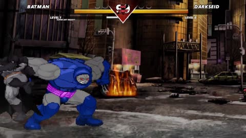 BATMAN vs DARKSEID - (Hardest AI)
