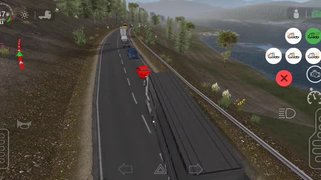 Universal truck Simulator, no puxe das ovelhas, gameplay, carga viva