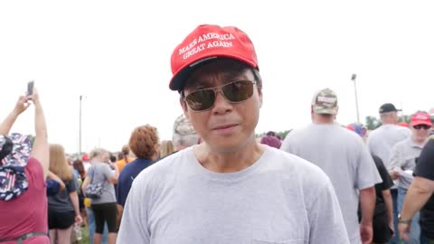 2024: Trump Rally Attendees Say if DJT Doesn't Run, They Want DeSantis