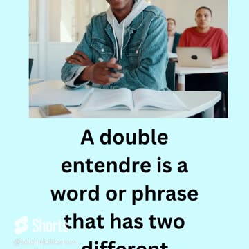 Do YOU know what a Double Entendre is?