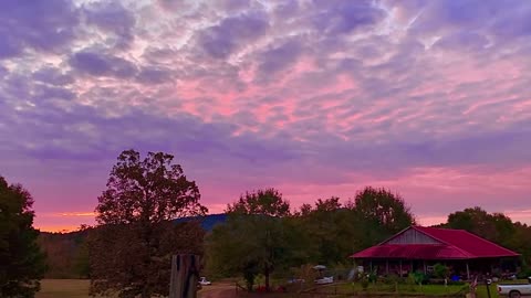 Gorgeous Alabama skies right before sunrise