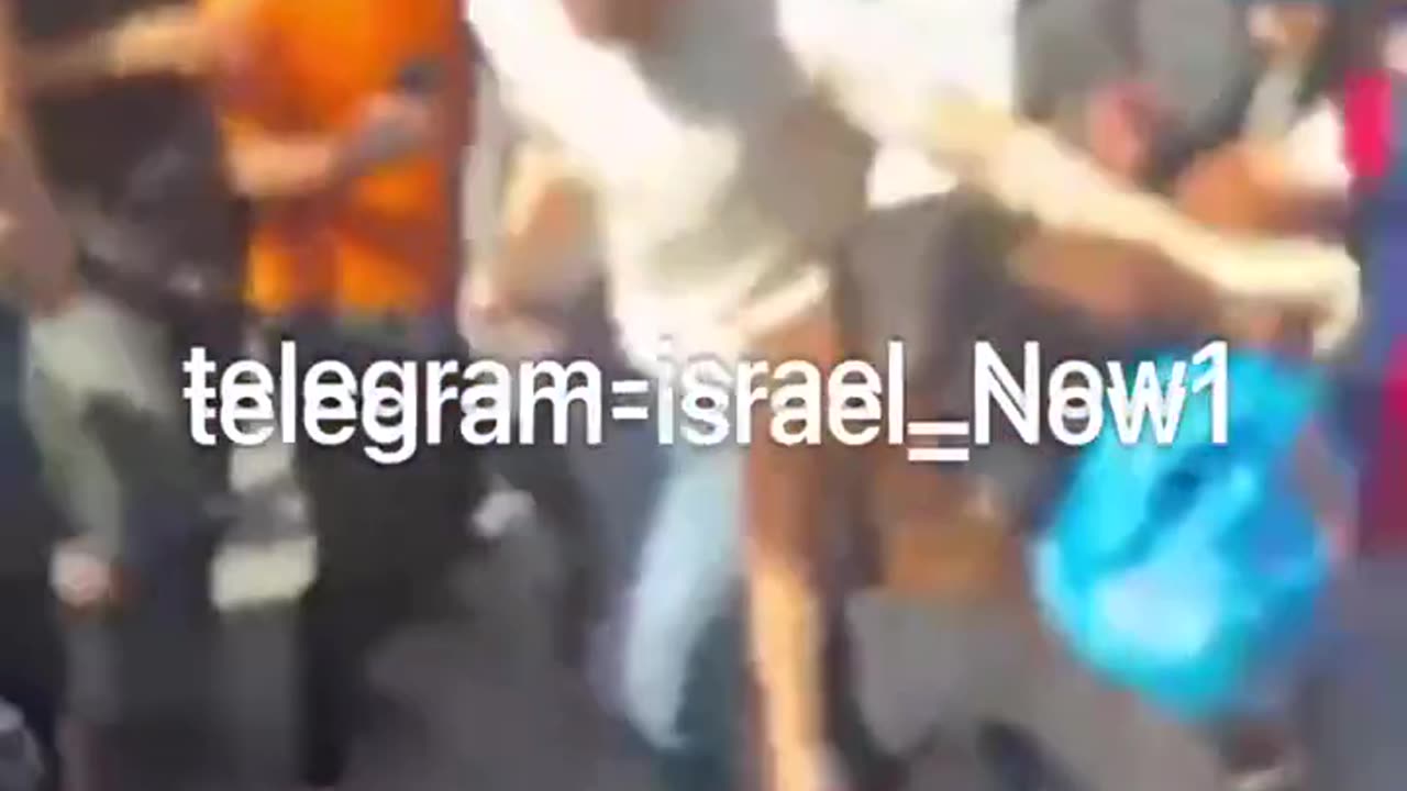 NOT HAMAS, Palestinians civilians stomp on body of Israeli father