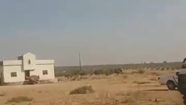 A soldier falls from the armored car during a very funny