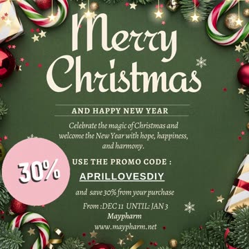 Maypharm.net holiday sale Through Jan 3rd