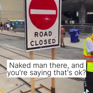 Police say naked is ok if you’re gay
