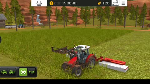 Farming Simulator 16 - selling pigs to buy hay field