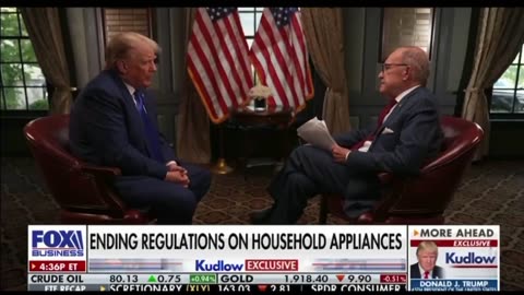 Donald Trump Interview with Fox Kudlow - August 17, 2023