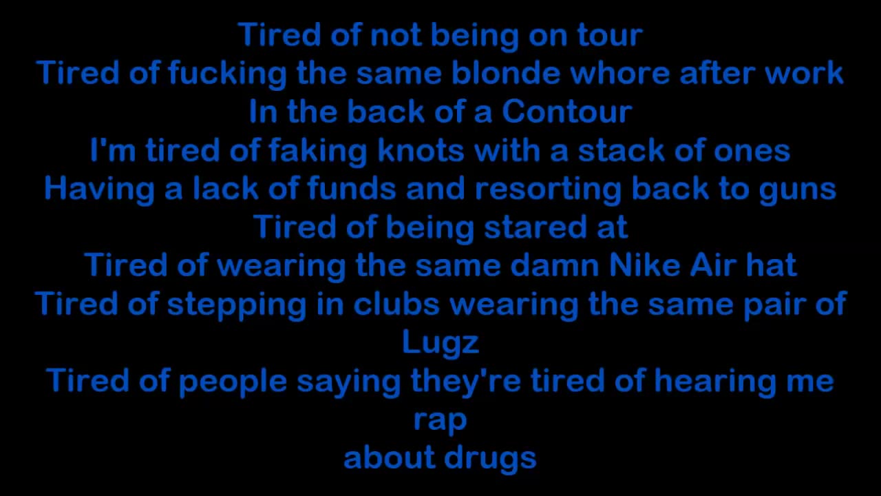 Eminem If I Had Lyrics