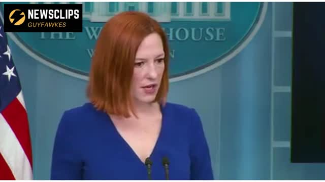 Jen Psaki On Claims That US Impose Sanctions On Russia Is Pushing Them To Post Economy