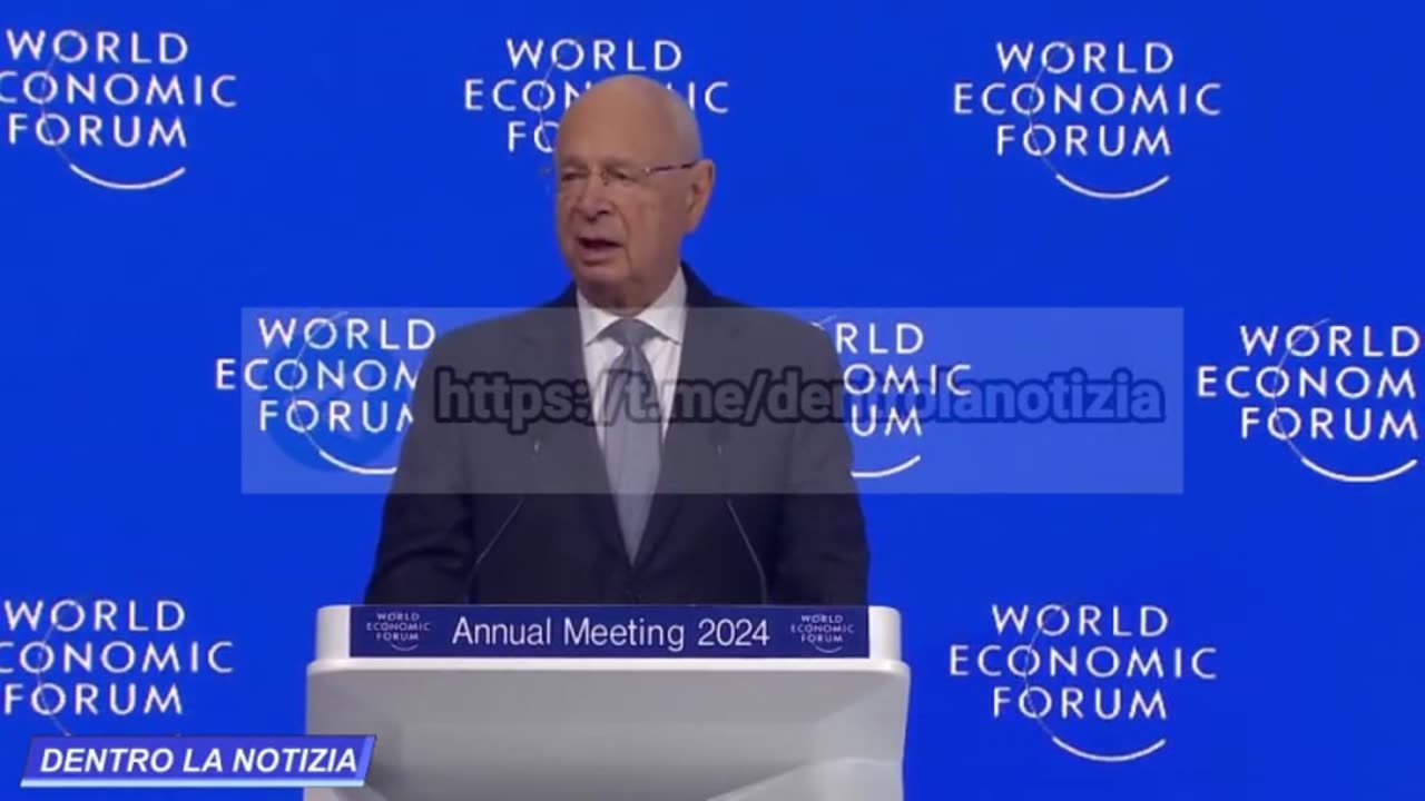 Klaus Schwab, non appartiene a una specie umana 😳