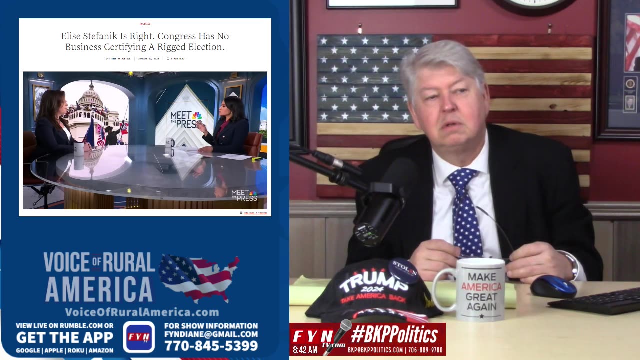 LIVESTREAM - Wednesday 1/10 8:00am ET - Voice of Rural America with BKP