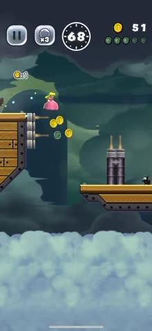 Mario Run 4-4 All Black Coins