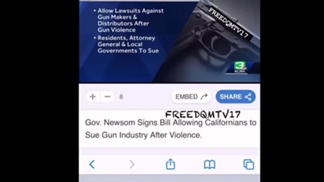 New California gun law 2022