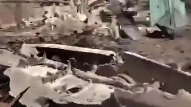 Russian convoy completely destroyed in Bucha, Kyiv region