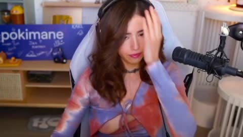 Pokimane Wardobe Malfunction