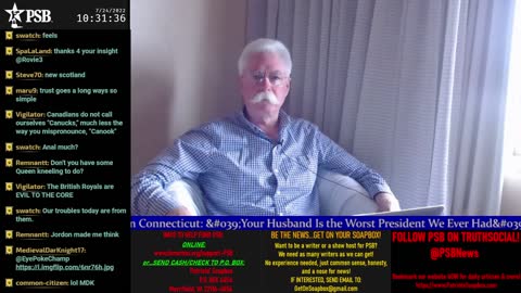 2022-07-24 10:00 EDT - A Common Lawyer Comments: with Brent Winters