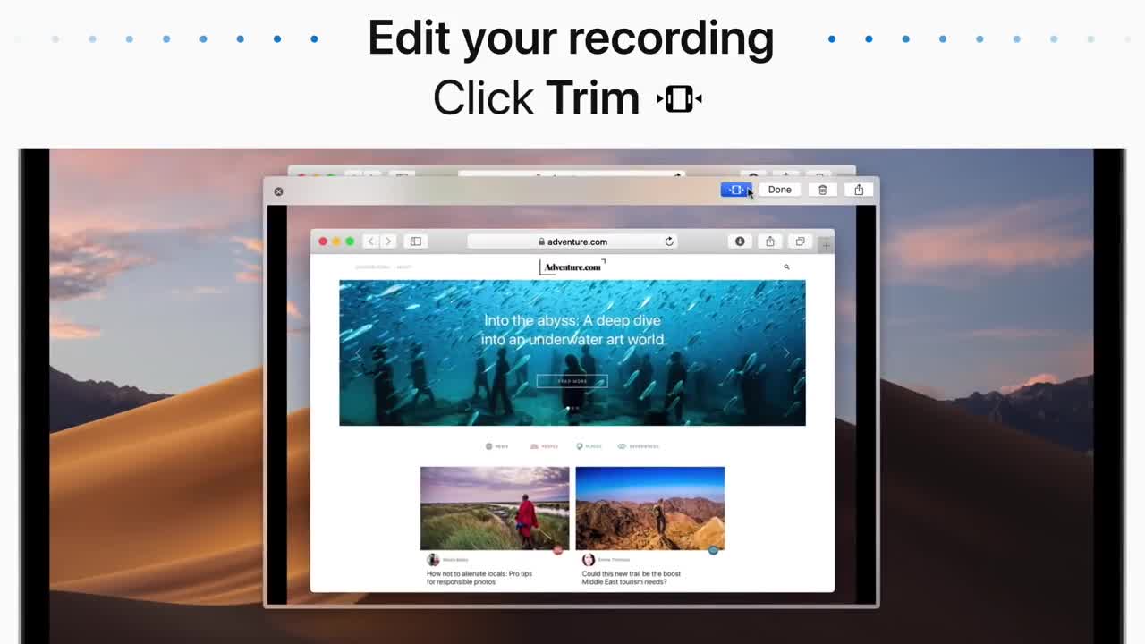 How to record the screen on your Mac