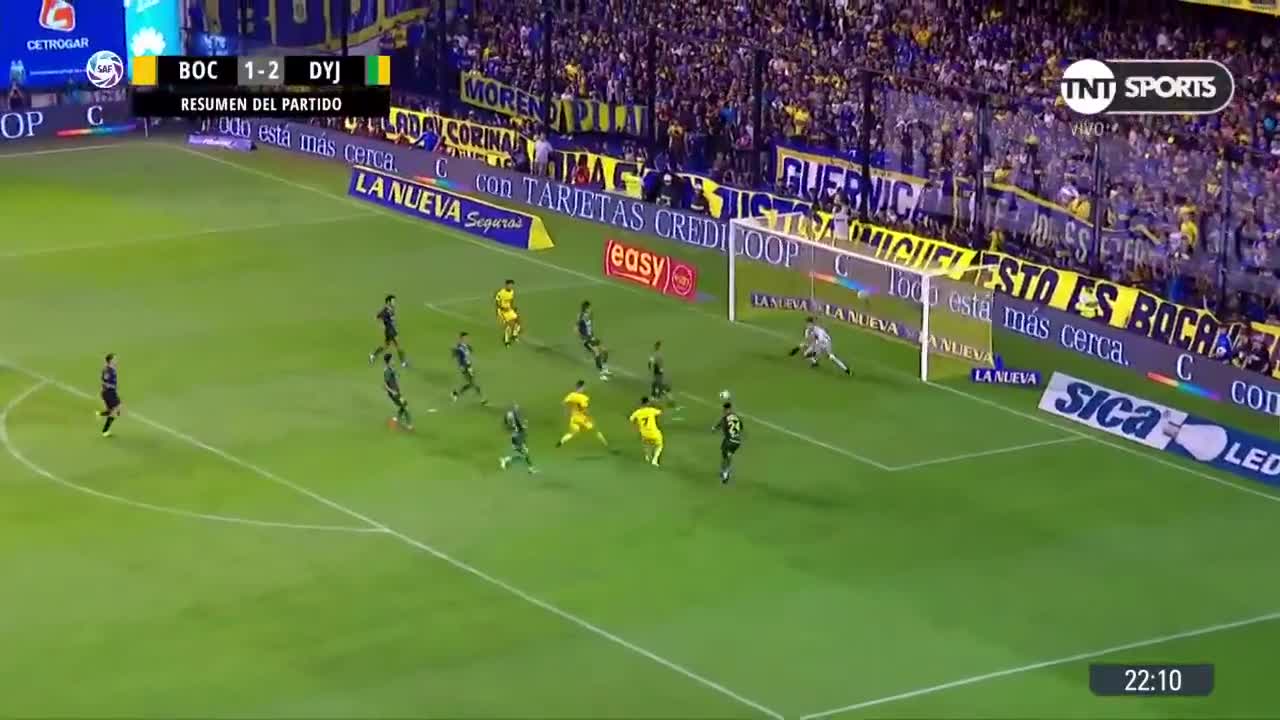 2018.04.08 Boca Juniors vs Defensa y Justicia 1-2